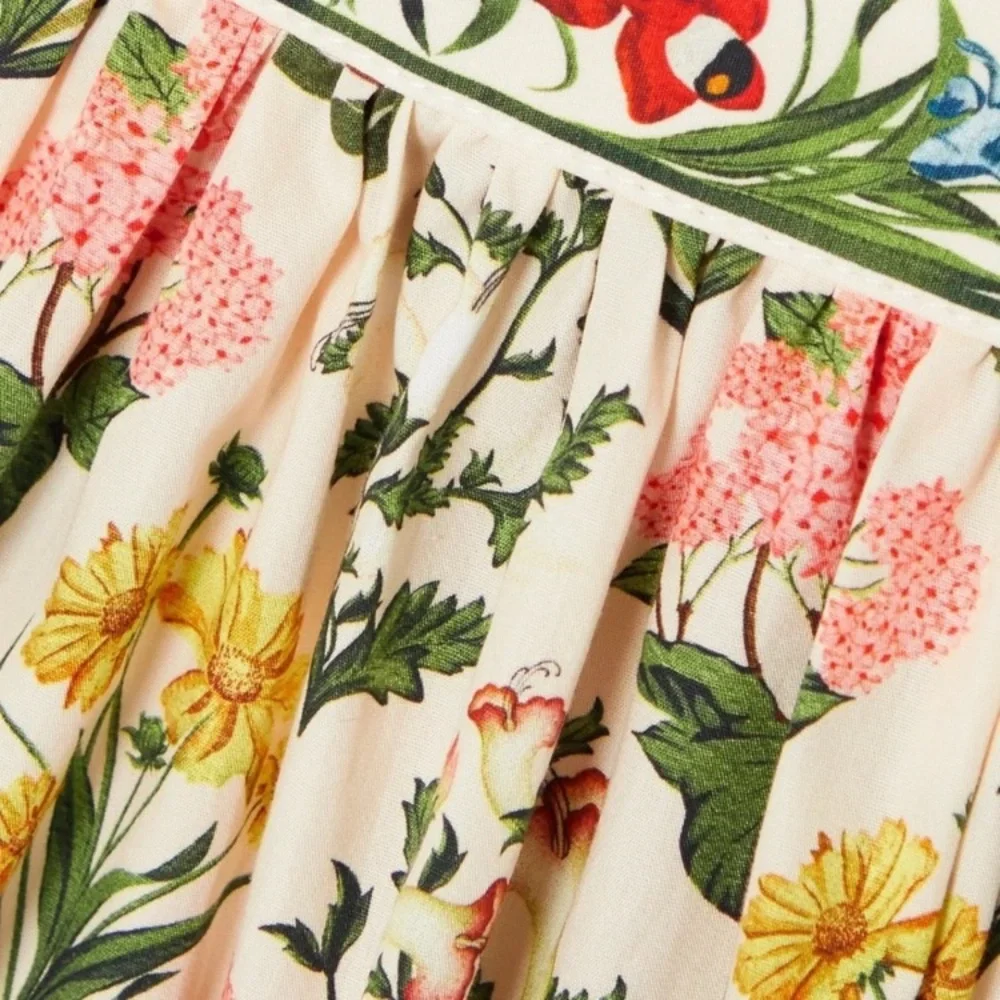 Agua by Agua Bendita Manzanilla Magdalena Amane puff sleeve dress 💕 🌹 - Picture 6 of 9